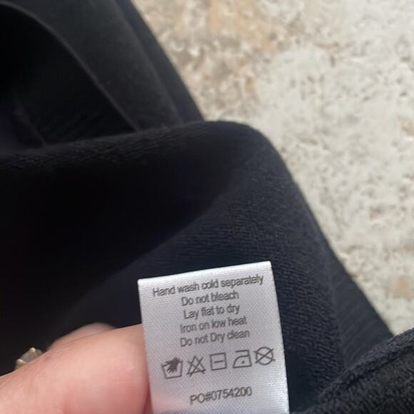 Show Me Your Mumu Charlie Zip Dress Black Knit - Picture 14 of 14